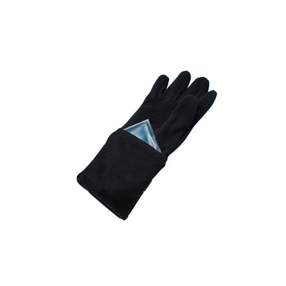 10K Full Finger Fleece Black